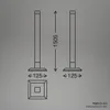 Briloner FLASH LED Stehlampe, Fernbedienung, Dimmbar, RGB Produktbild-Vorschau 7