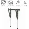 Hama Support TV mural TILT Ultraslim 229 cm 90 600x400 plat Voir les images du produit 5