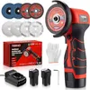 EENO Mini Akku Winkelschleifer 76 mm 8 Trennscheiben, 16,8 Produktbild-Vorschau 1