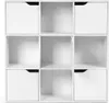 Libreria COSTWAY con 9 scomparti e 5 ante, libreria Anteprima dell’immagine prodotto 11