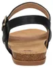 Mustang Sandalen Plat  Sandalen Plat - Zwart - Maat 39 Produktbild-Vorschau 3