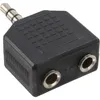 InLine Audio Adapter, 3,5mm Klinke Stecker an 2x 3,5mm Produktbild-Vorschau 1