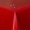 Partytischdecke Lackfolie Farbe wählbar Rot Eckig 100 x 250 Produktbild-Vorschau 1