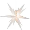 Lumineo LED Weihnachtsstern Weiß Ø 30 cm warmweiß - Produktbild-Vorschau 2