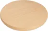 A round wooden cutting board is shown from a slightly elevated angle against a white background. Anteprima dell’immagine prodotto