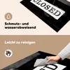 KitchenYeah© Herdabdeckplatte Ein geschlossenes Schild vor Produktbild-Vorschau 2