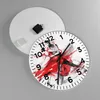 Wanduhr - Rund - Glasuhr - Tanz Aktion Aktivität - 40x40cm Produktbild-Vorschau 2