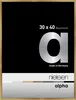 Cadre Nielsen en aluminium Alpha 30 x 40 cm, couleur ambre Voir les images du produit 1