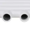 vidaXL Grzejnik ręcznikowy na gorącą wodę prosty 500x764 mm Podgląd zdjęcia produktu 8