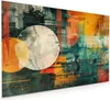 Küchenrückwand Spritzschutz Glas mit Motiv Abstrakte Produktbild-Vorschau 1
