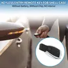 Coque De Clé À 2 Boutons Pour Télécommande D'Entrée Sans Voir les images du produit 3
