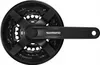 Kurbelgarnitur Shimano FC-TY301 mit Abdeckung 42/34/24 Produktbild-Vorschau 5