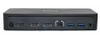 The back panel of a black Dell docking station is shown. Produktbild-Vorschau