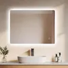 EMKE LED Badspiegel 80x60cm Badspiegel mit Beleuchtung Produktbild-Vorschau 1