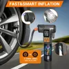 Elektrische Fahrradpumpe mit NotfallwerkzeugTragbarer Produktbild-Vorschau 3
