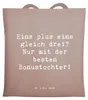 Mr. & Mrs. Panda Uni Tasche Spruch Beste Bonustochter - Produktbild-Vorschau 1