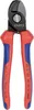 Knipex 95 12 165, Ruční řezačka kabelů, Modrá, Červená, Náhled obrázku produktu 3