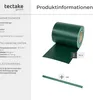 A roll of green privacy screen material and some clips are shown against a white and light gray background, with product specifications listed on the left. Náhled obrázku produktu