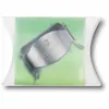 A silver Victorinox peeler is shown inside a clear pillow-shaped package with a green background. Anteprima dell’immagine prodotto