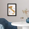 MuchoWow® MuchoWow® Gerahmtes Poster Weltkarte - Farbe - Produktbild-Vorschau 5