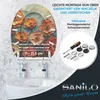 SANILO® WC-Sitz mit Absenkautomatik und Schnellverschluss Produktbild-Vorschau 6
