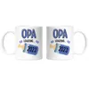 Opa Loading 2023 Tasse Weiß Geschenk Werdende Großväter Produktbild-Vorschau 3