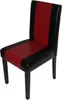 A single chair with a red and black seat and back, and dark legs, is shown against a white background. Náhľad obrázku produktu