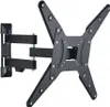 A black TV wall mount is shown against a white background. Voir les images du produit