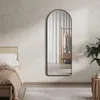 EMKE Standspiegel 160x60cm Ganzkörperspiegel Schwarz Produktbild-Vorschau 8