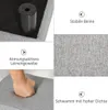 Hocker,Fußhocker mit Stoffbezug in Leinenoptik, Sitzhocker Produktbild-Vorschau 5