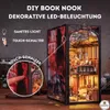 DIY Book Nook - Train Mystery I Puzzle 3D I Cutebee Náhľad obrázku produktu 7