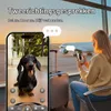Voerautomaat kat met camera - 6 L - App - Wit Productafbeelding-voorbeeld 4