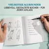 LifeDesign Notizbuch Skizzenbuch Tagebuch Bullet-Journal | Produktbild-Vorschau 2