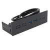 5.25palcový rozbočovač USB na čelním panelu,2 porty Náhled obrázku produktu 3