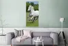 MuchoWow® Poster Pferde - Natur - Weiß 60x120 cm - Produktbild-Vorschau 5