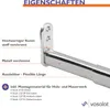 vasalat Kleiderstange ausziehbar 40-60 cm, robust & Produktbild-Vorschau 2