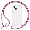 NALIA Clear Hybrid Case con catena per iPhone 13 Mini, Anteprima dell’immagine prodotto 1