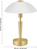 EGLO Tischleuchte Solo 1, 1 flammige Tischlampe, Material: Produktbild-Vorschau 4