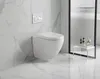 Wand-WC Set Cozy Tiefspüler ohne Spülrand weiß glänzend mit Produktbild-Vorschau 4