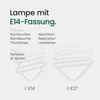Spectrum LED E14 R39 Pilzform 3W 120° 180lm 230V Warmweiß Produktbild-Vorschau 7