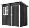 Outsunny tuinhuis, 2,55 m², tuinhuis met schilddak, 221 x Productafbeelding-voorbeeld 1