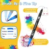 Dual Brush Pen Set, 120 Farben Pinselstifte Set, Aquarell Produktbild-Vorschau 3