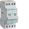 A close-up studio shot of a two-pole circuit breaker. Produktbild-Vorschau