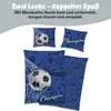 Fußball Bettwäsche Set 135x200 80x80 cm aus 100% Baumwolle Produktbild-Vorschau 6