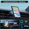 Univerzální displej do vozidla s bezdrátovým Android Auto Náhled obrázku produktu 2