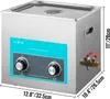 VEVOR Knob Control Ultrasonic Ultraschallreiniger 10L, Produktbild-Vorschau 9