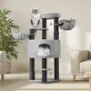 Yaheetech Großer Kratzbaum 160 cm H, mit ⌀11 cm dicken Produktbild-Vorschau 1
