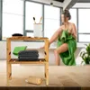 Relaxdays, lot de 2 séparateurs d'étagères, bambou, H x l x Voir les images du produit 5