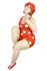 Gilde Figur "Becky" Kunstharz rot, 2 er Set weiß 37057 Produktbild-Vorschau 3