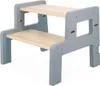 Janod Holz-Lernturm Tafel - höhenverstellbarer Tritthocker Produktbild-Vorschau 6